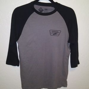 Van's Wicked Dry Men's Raglan tee NWOT